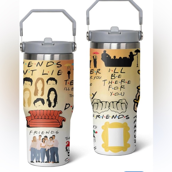Friends Themed 30 oz. Insulated Tumbler - Multicolor - Picture 1 of 8